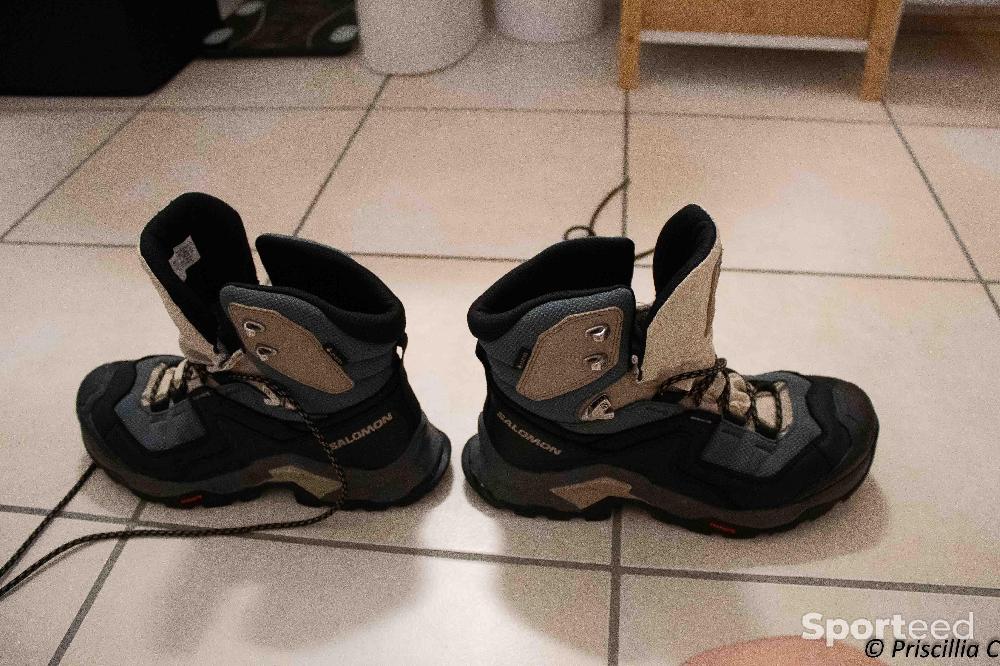 Randonnée / Trek - 	Salomon Quest Element Gore-Tex Femme Gris - photo 2