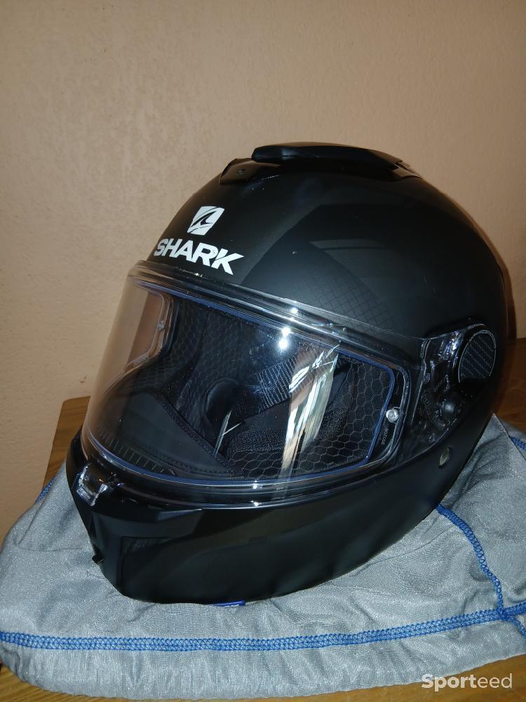 Moto route - Casque moto Shark EVO-ES modulable – Taille xs– Noir mat - photo 1