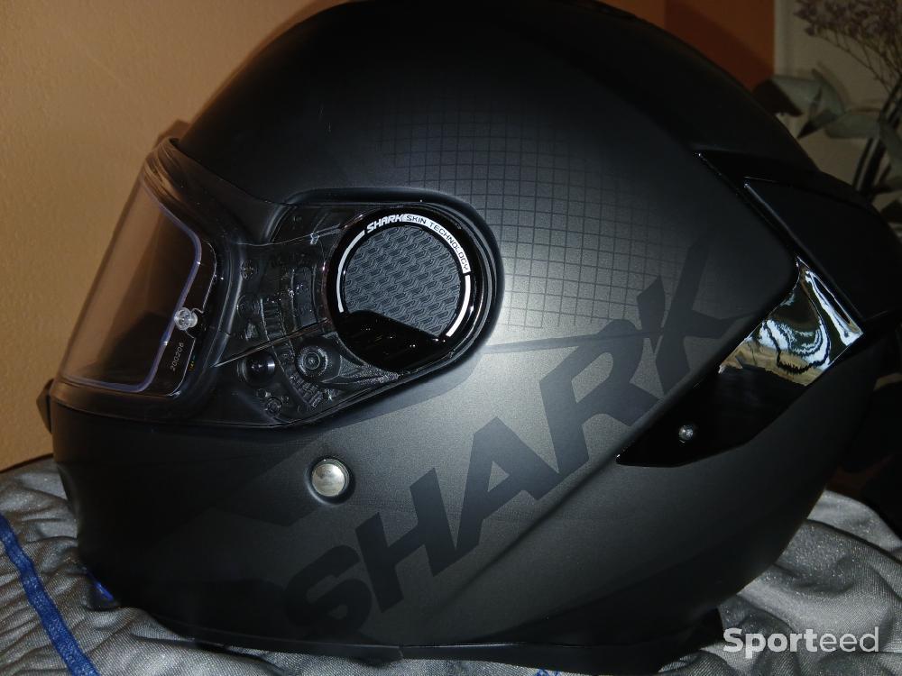 Moto route - Casque moto Shark EVO-ES modulable – Taille xs– Noir mat - photo 2
