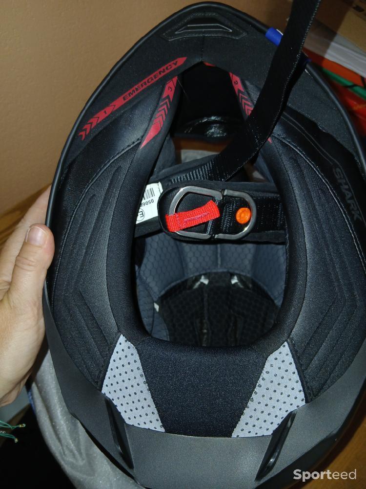 Moto route - Casque moto Shark EVO-ES modulable – Taille xs– Noir mat - photo 5