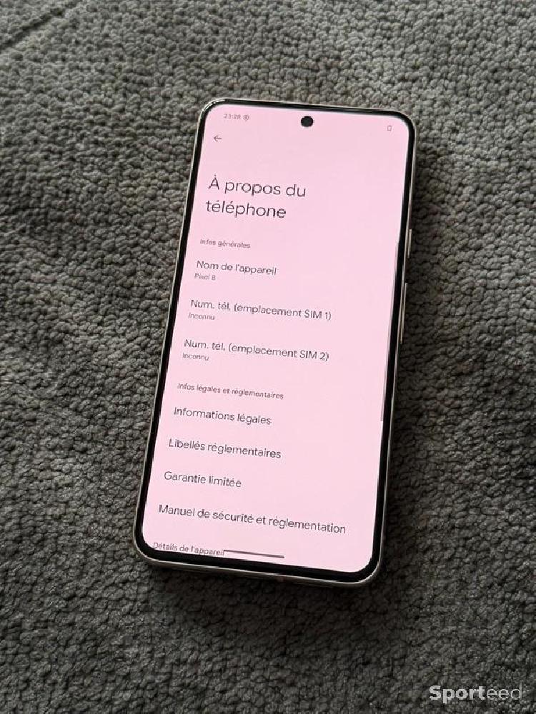 Accessoires électroniques - Google Pixel 8 5G 128go garantie Google Store comme neuf - photo 1