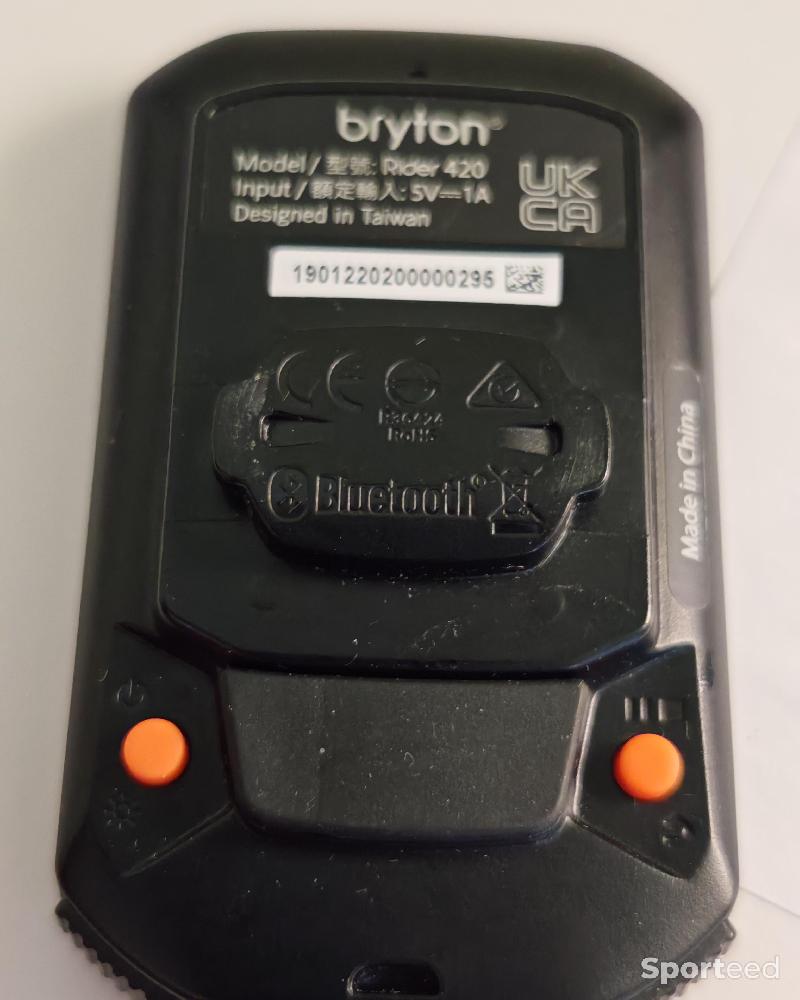 Vélo route - Compteur gps de vélo - photo 2