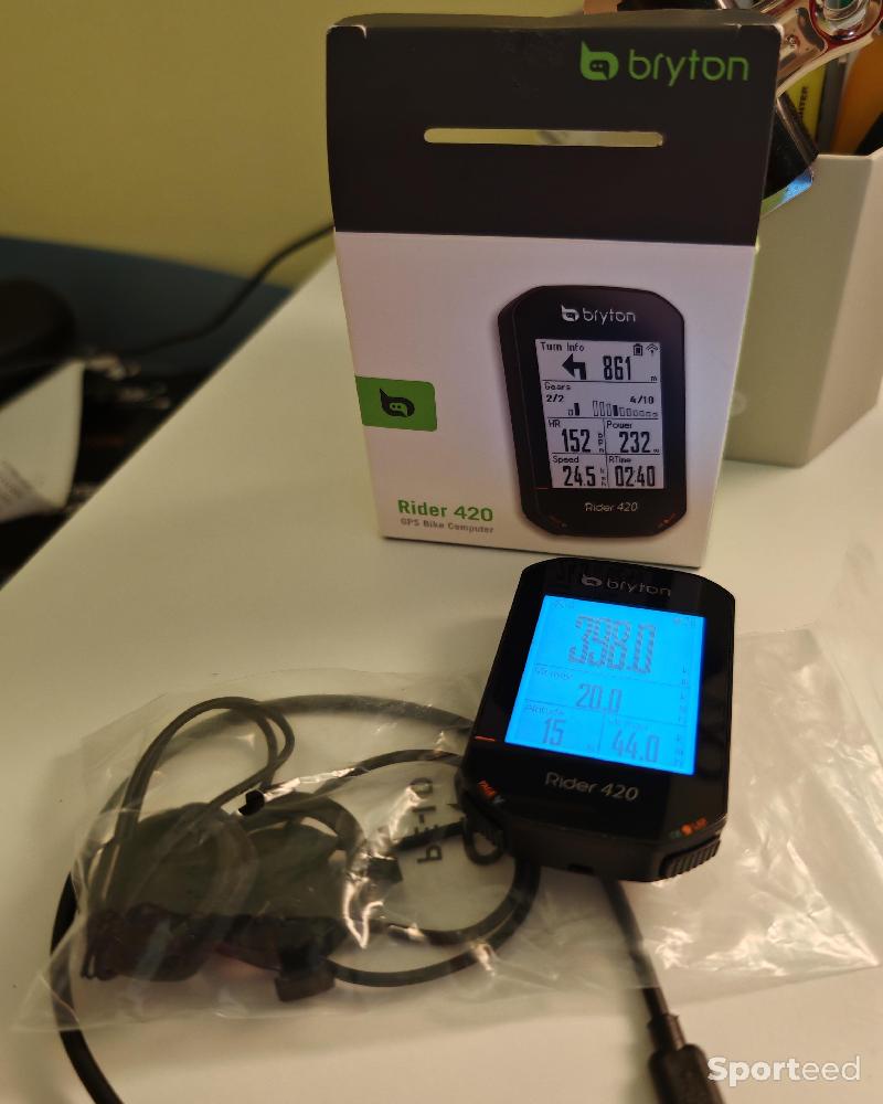 Vélo route - Compteur gps de vélo - photo 3