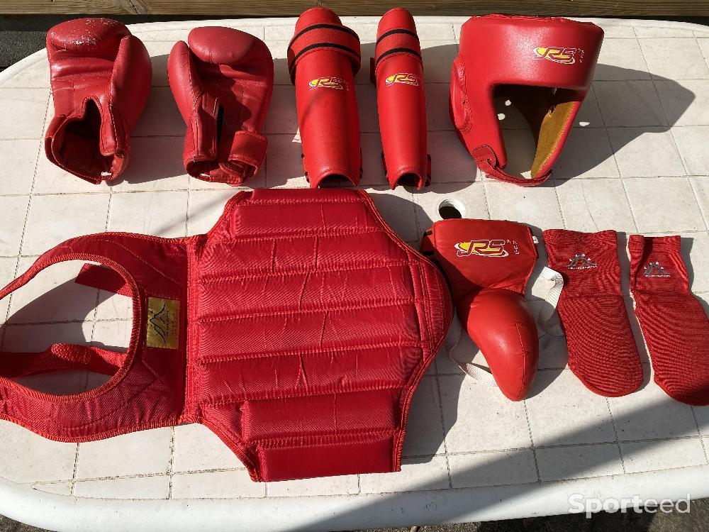 Karaté - Pack de Sanda 6 accessoires Rouge Taille L - photo 1