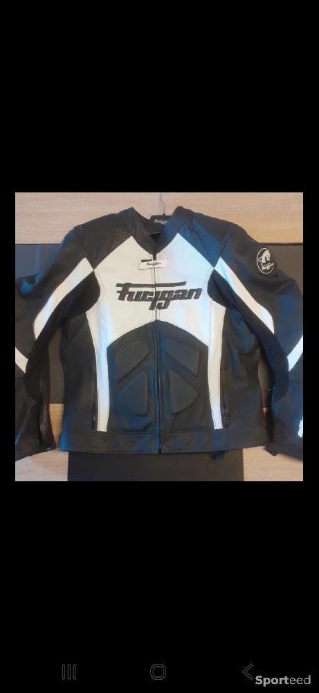 Moto route - BLOUSON CUIR FURYGAN - photo 1