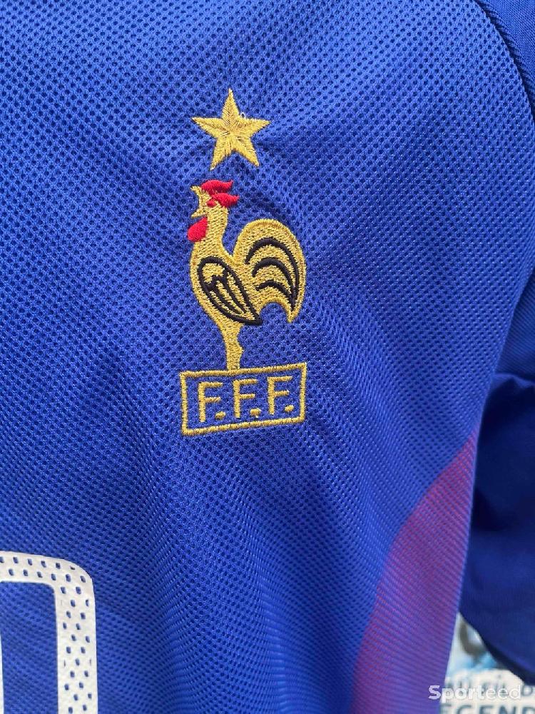 Football - Maillot Zidane équipe de France  - photo 5