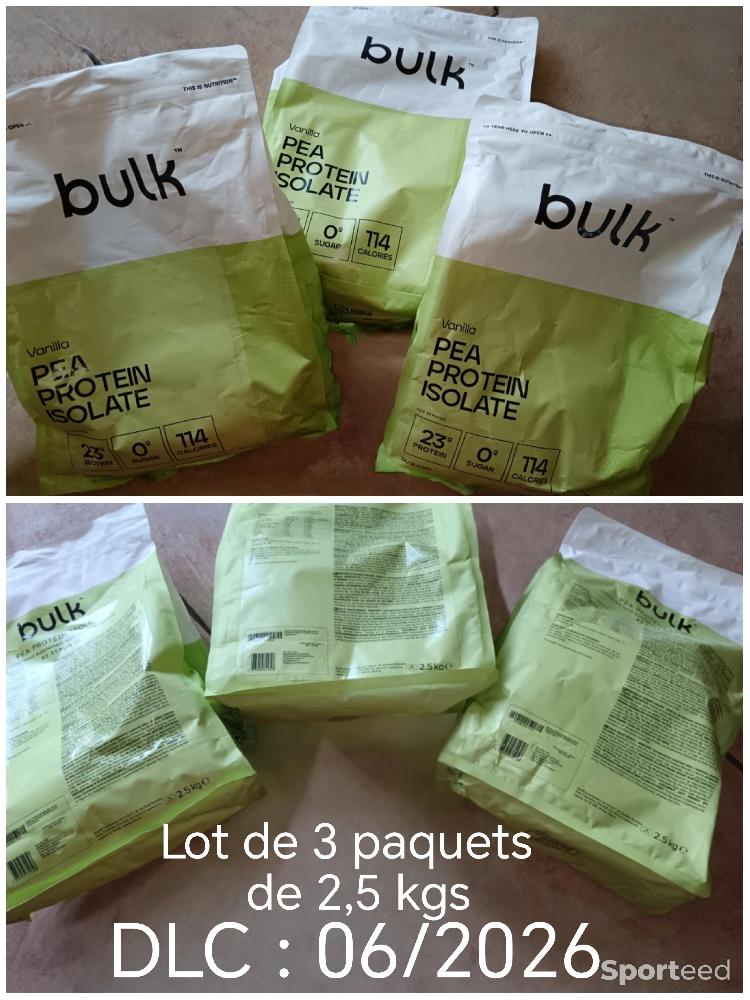 Nutrition sportive - Isolate Protéines De Pois goût vanille  - photo 1