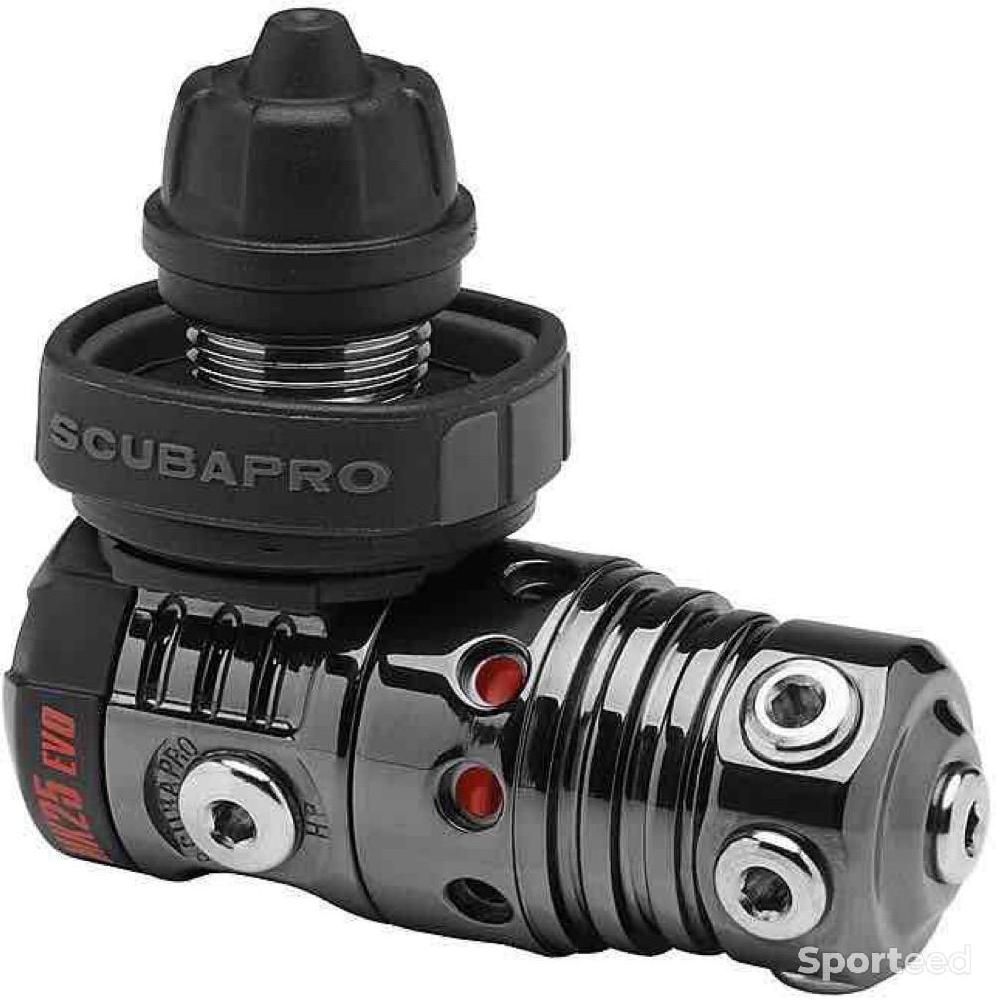 Plongée sous marine - SCUBAPRO DETENDEUR MK25 EVO/S620 TI 60 ANS ANNIVERSAIRE PLUS OCTOPUS R105 - photo 4