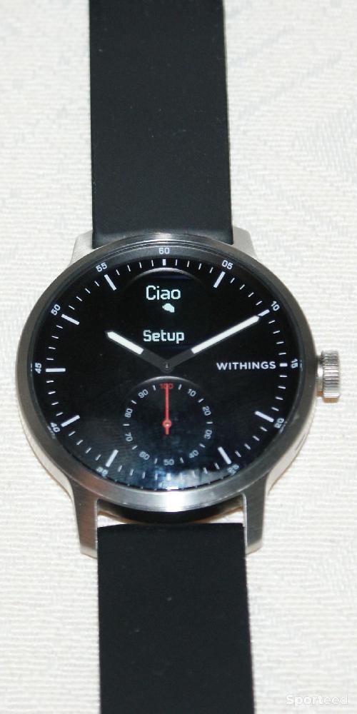 Marche athlétique - Montre Scanwatch withings noire - 42mm - photo 1