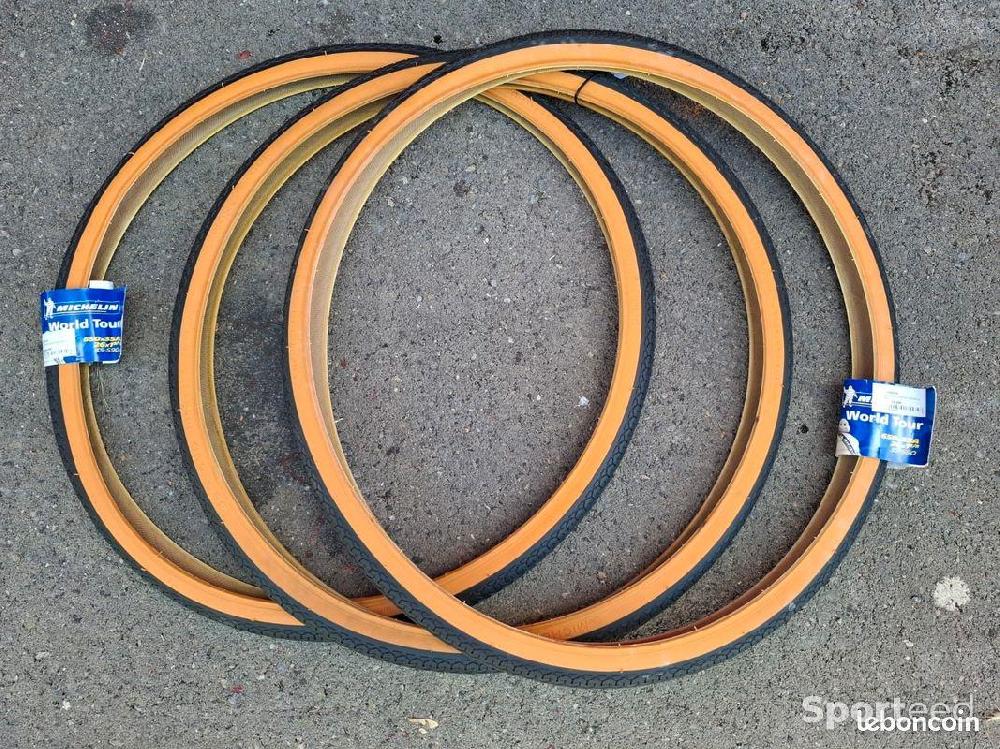 Vélo loisir / urbain - NEUF lot de 3 pneus Michelin 650*35 - photo 1