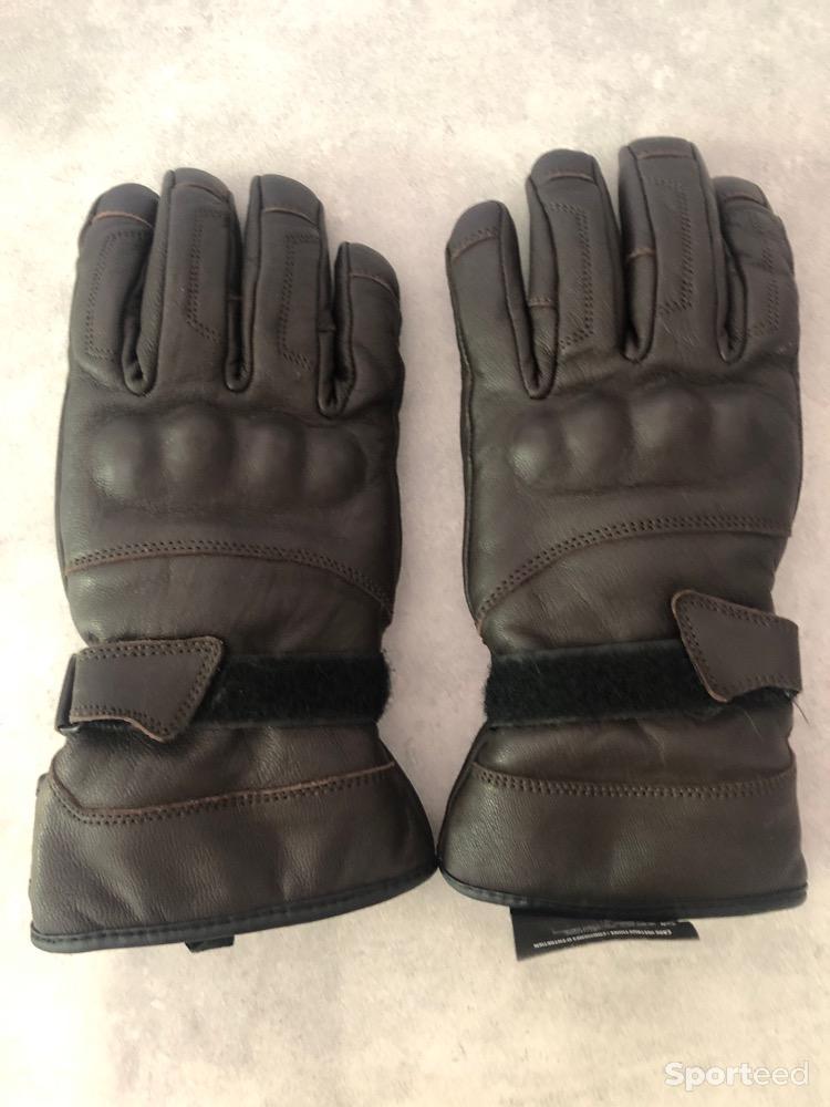 Moto route - Gants de moto femme DXR cuir - photo 2