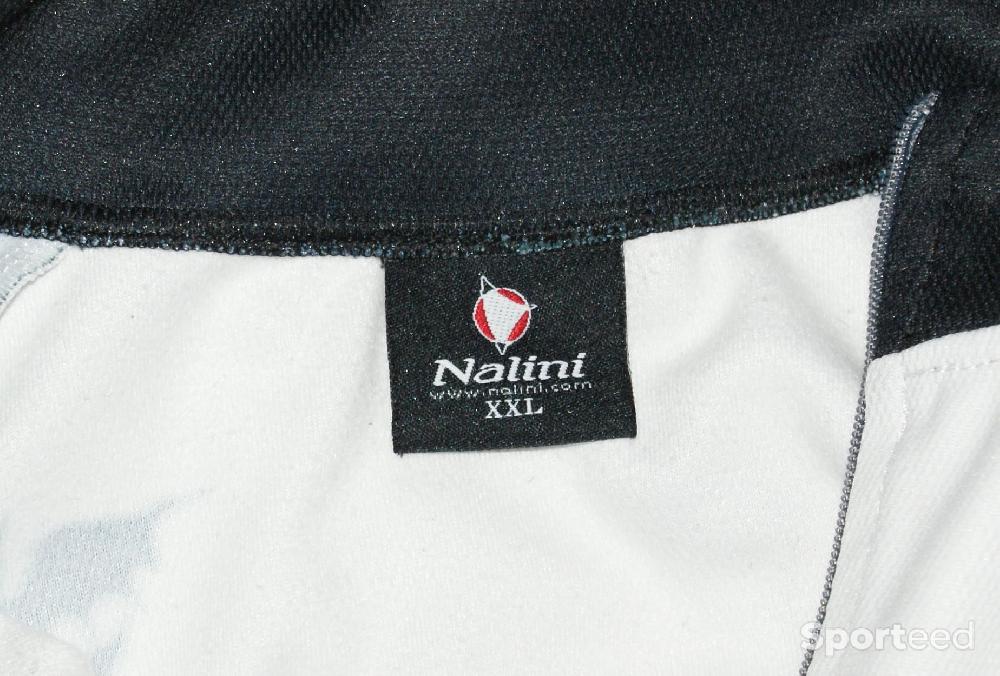Vélo route - Maillot vélo manches longues - 'NALINI' - blanc/noir - taille xxl - photo 3
