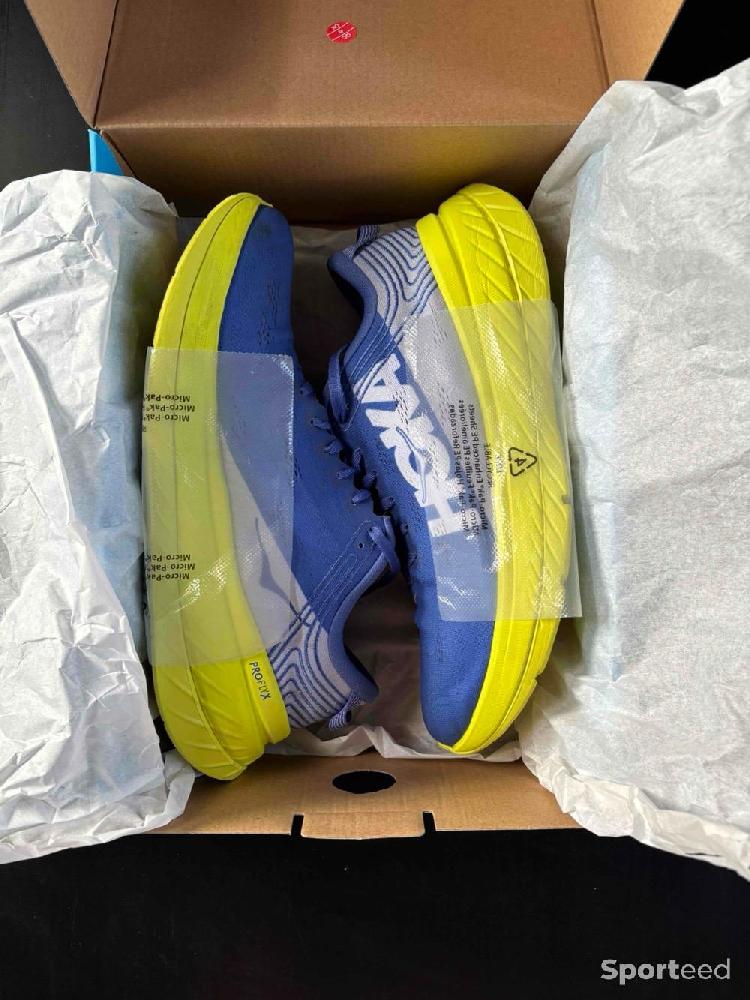 Course à pied route - Hoka One One Carbon X - Plaque Carbone ( Taille 46 - US 11,5 - Running ) - photo 5
