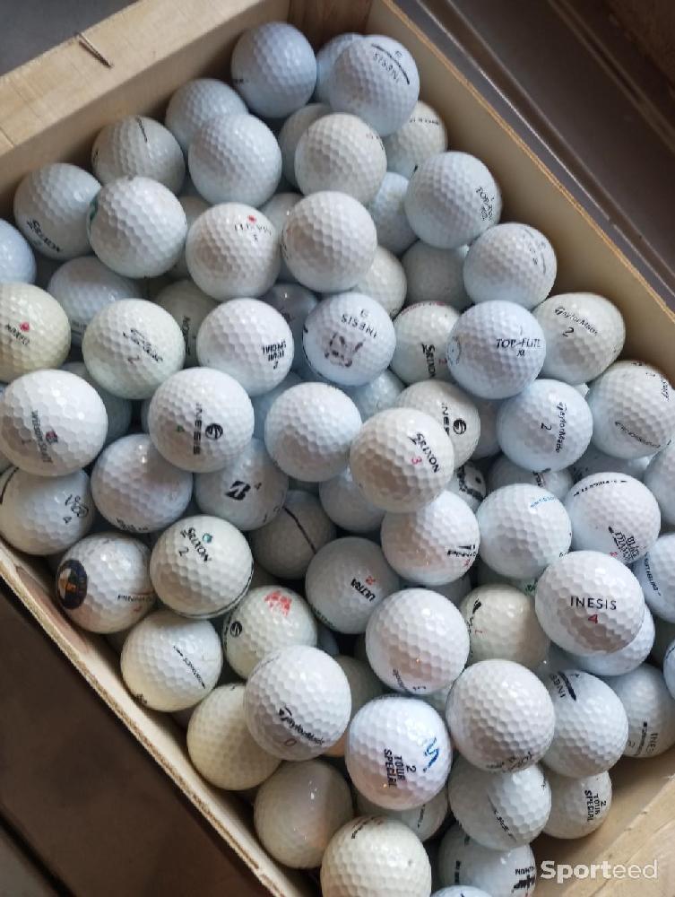 Golf - Vend balles de golf blanches, multi marque, bon état, 50 euros les 140 balles - photo 2