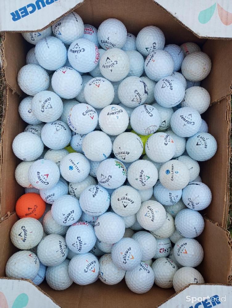 Golf - Vend balles de golf, blanches, Callaway, bon état, 35 euros les 40 balles. - photo 1