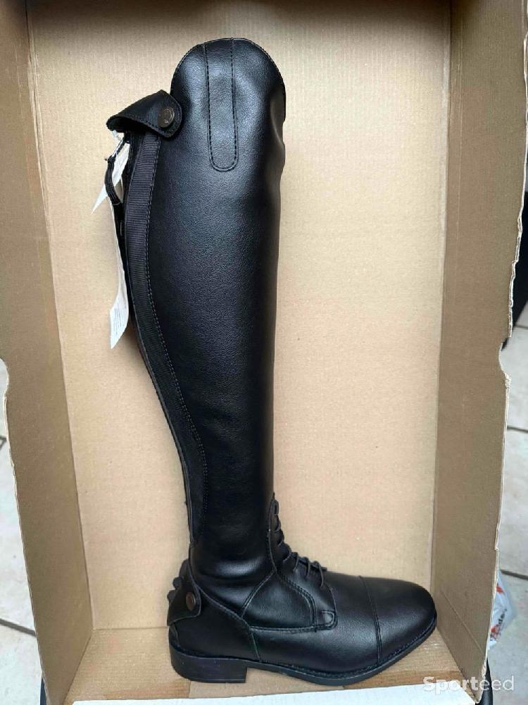 Equitation - bottes hkm noir  - photo 5