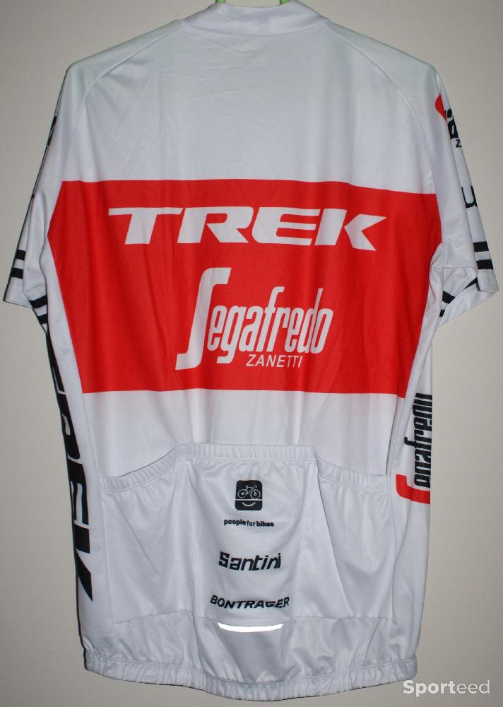 Vélo tout terrain - VTT - Maillot manches courtes été - homme - 2xl - team 'segafredo' - blanc/rouge - photo 2