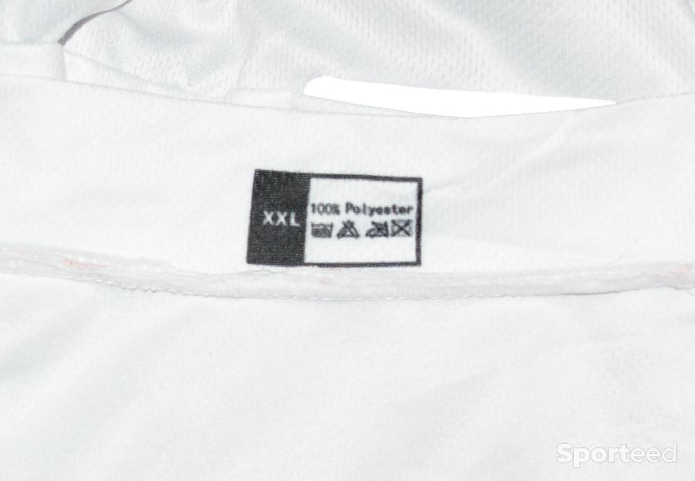Vélo tout terrain - VTT - Maillot manches courtes été - homme - 2xl - team 'segafredo' - blanc/rouge - photo 3