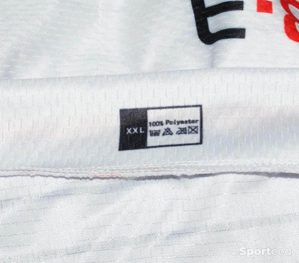 Vélo tout terrain - VTT - Maillot manches courtes été - homme - 2xl - team 'sangemini' - blanc/rouge - photo 3