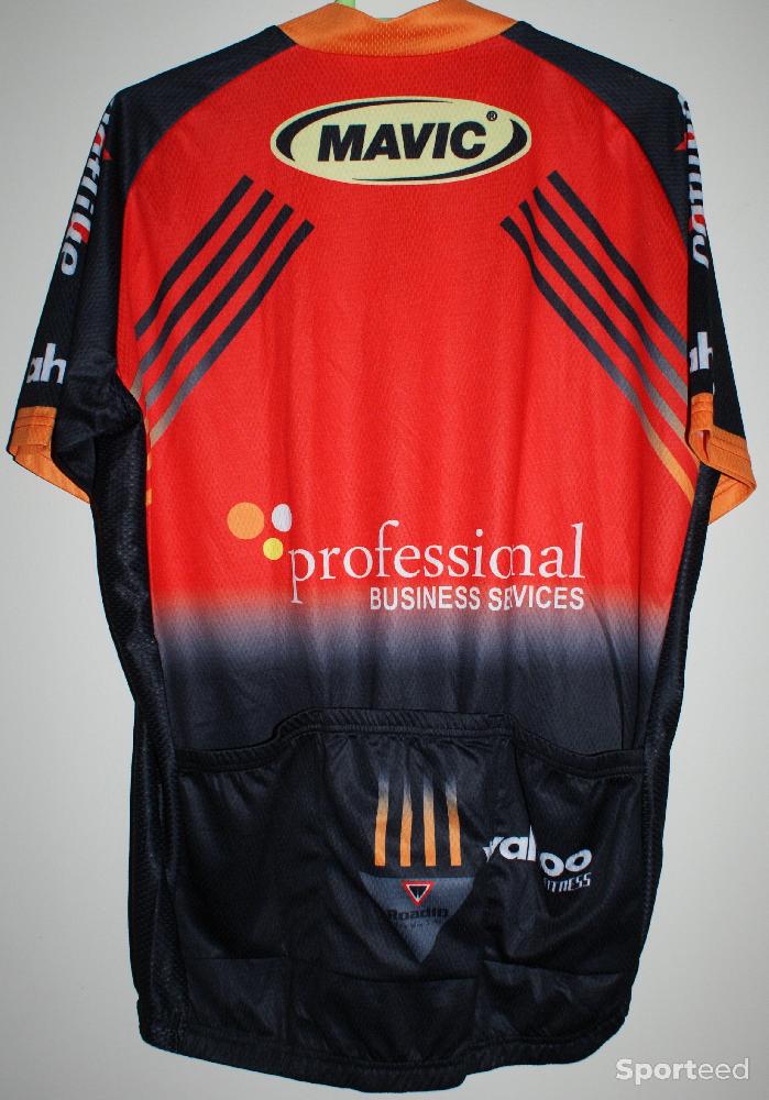 Vélo tout terrain - VTT - Maillot vélo été manches courtes - 'MAVIC' - homme - taille 2xl - orange/noir - photo 2