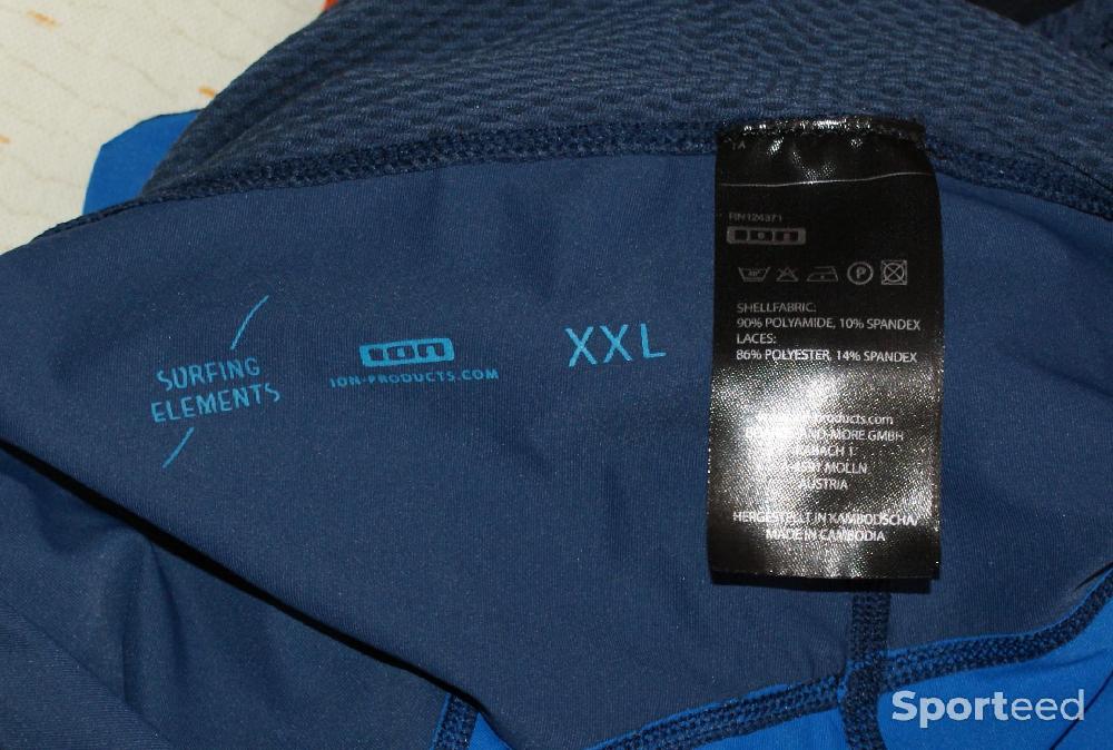 Vélo tout terrain - VTT - Cuissard court vélo homme - 'ION' - taille xxl - bleu - photo 4