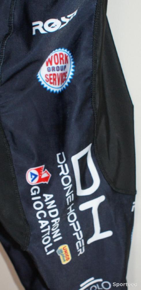 Vélo tout terrain - VTT - Cuissard été homme - team 'DH' - noir - XXL - photo 3