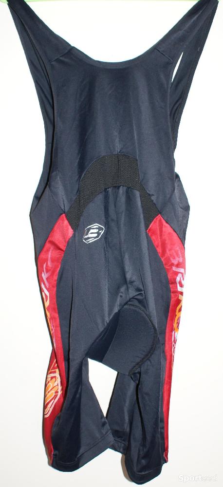 Vélo tout terrain - VTT - Cuissard court vélo homme - 'BRIKO' - taille xl - noir - photo 2