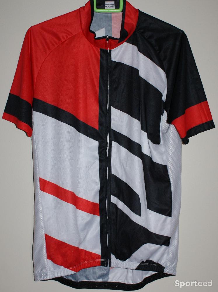Vélo route - Maillot manches courtes été - homme - 2xl - team 'specialized' - blanc/rouge/noir - photo 1