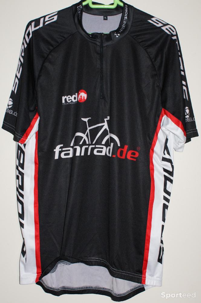 Vélo route - Maillot vélo été manches courtes - homme - noir/blanc - xl - photo 1