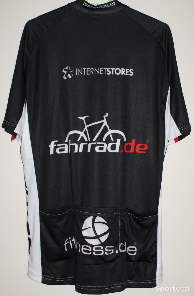 Vélo route - Maillot vélo été manches courtes - homme - noir/blanc - xl - photo 2