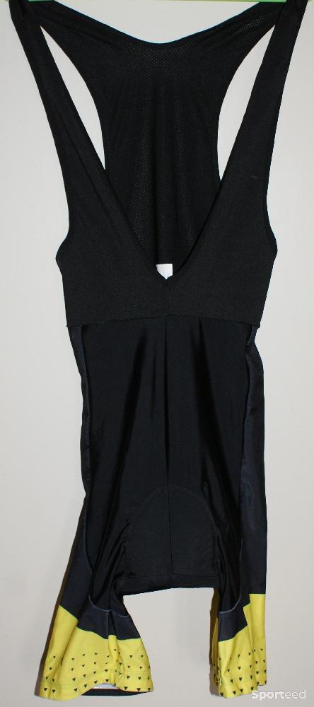 Vélo route - Cuissard vélo court été - homme - noir/jaune - xxl - photo 1