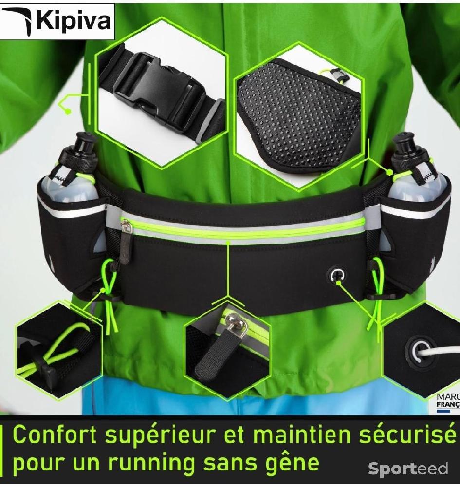 Course à pied route - Ceinture Hydratation Running +2 Gourdes - photo 2