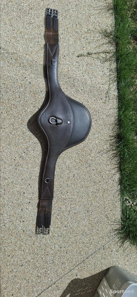 Equitation - Sangle bavette eric thomas havane 135cm - photo 2
