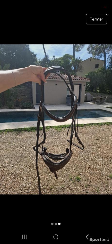 Equitation - Filet havane taille cheval - photo 4