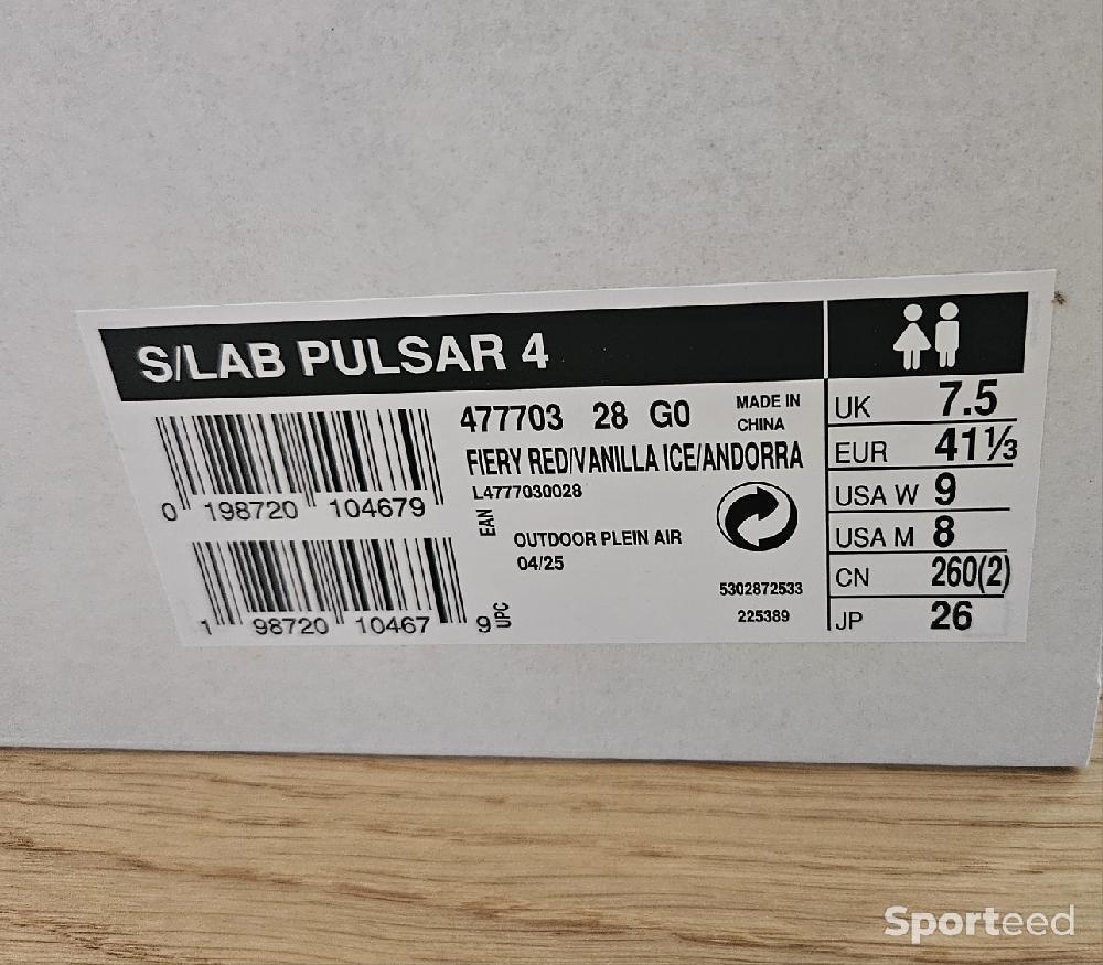 Course à pied trail - Chaussures trail S-Lab Pulsar Salomon  - photo 5