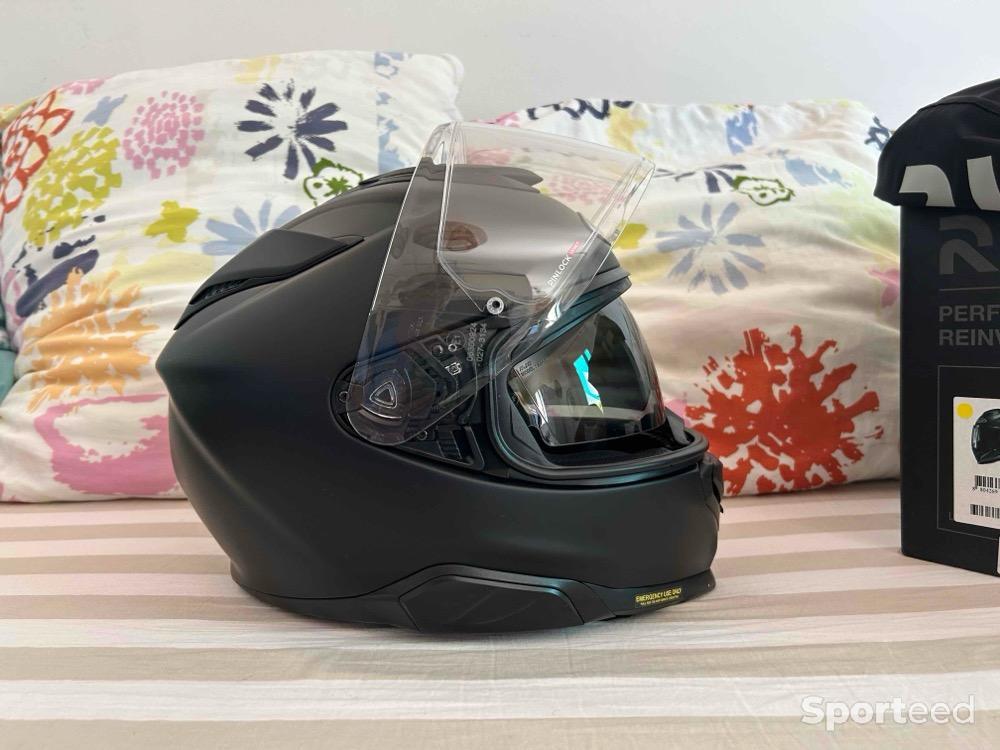 Moto route - casque moto intégral HJC RPHA71 Matt Black S - photo 1