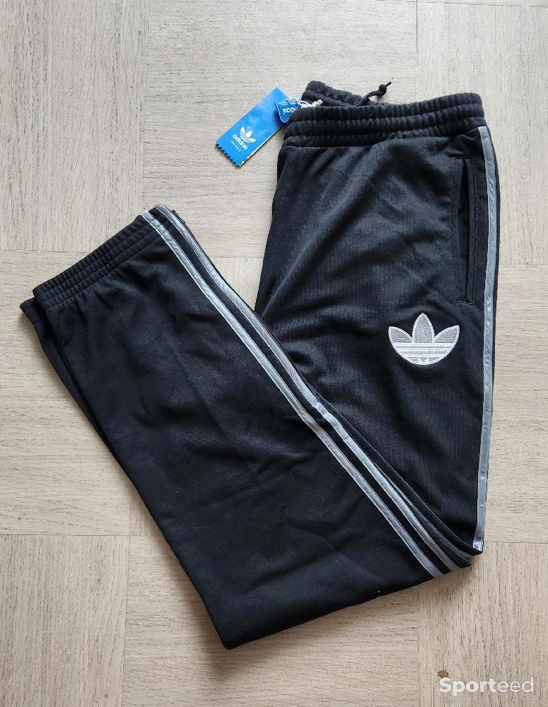 Athlétisme - Pantalon Jogging Adidas Vintage Noir neuf  - photo 1