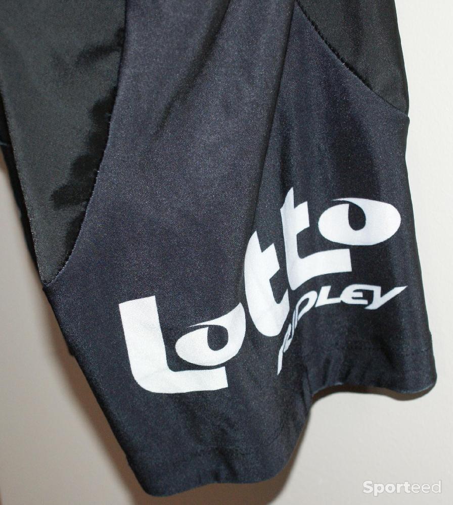 Vélo tout terrain - VTT - Cuissard court vélo été - homme - 'Team LOTTO' - noir - xl - photo 3