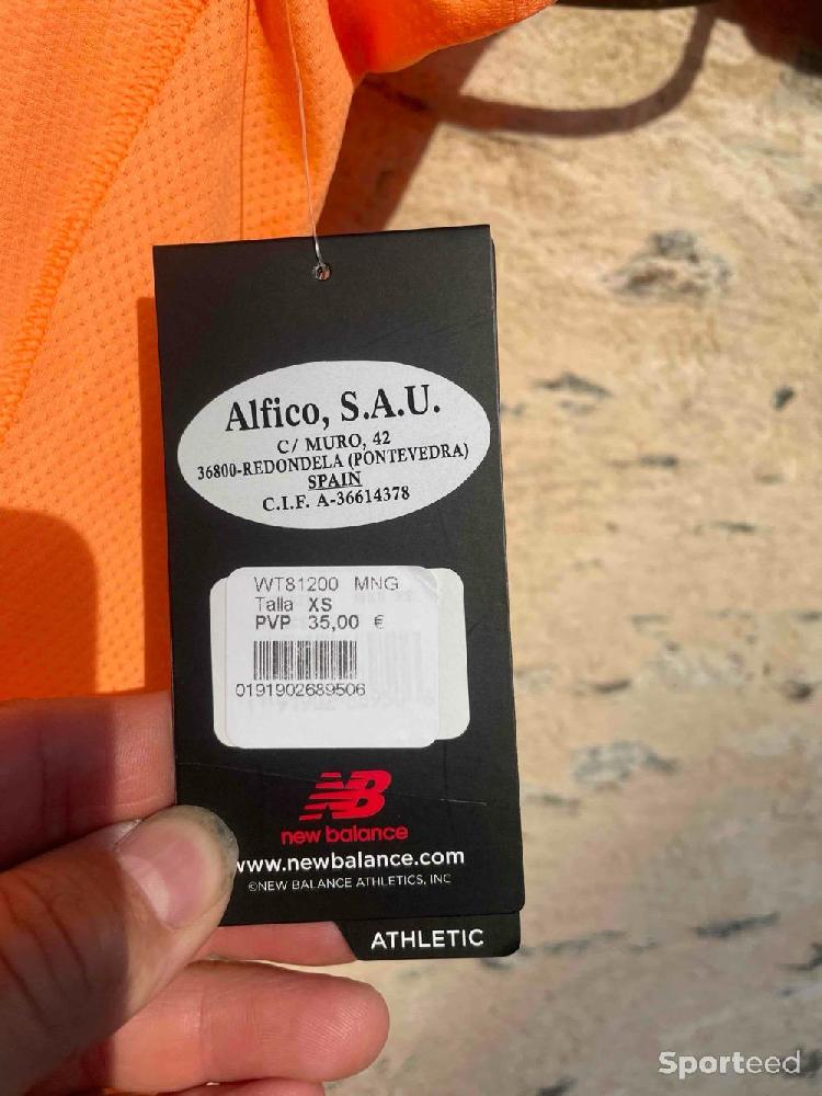 Course à pied route - T-shirt New Balance WT11278CPU - photo 4