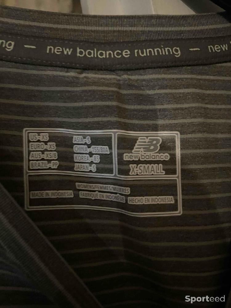 Course à pied route - T-shirt New Balance WT73233  - photo 2
