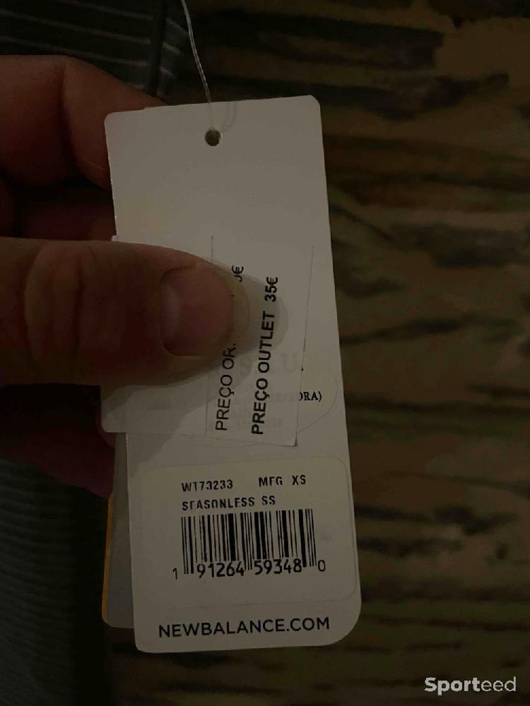Course à pied route - T-shirt New Balance WT73233  - photo 4
