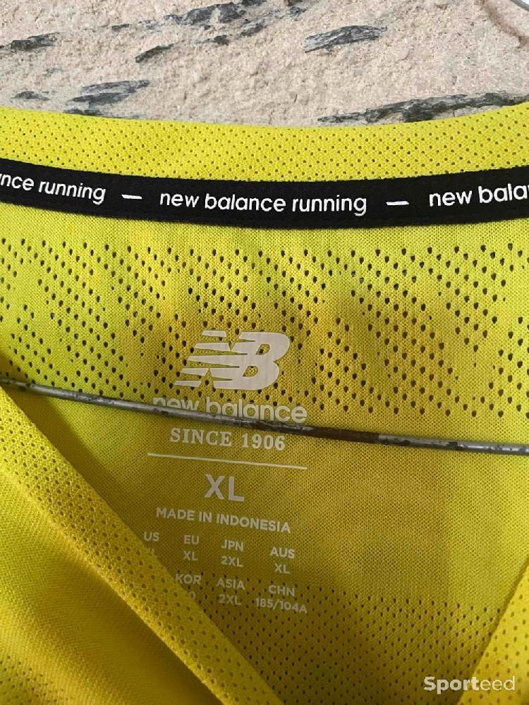 Vélo route - T-shirt New Balance Running MT13277SYE - photo 2
