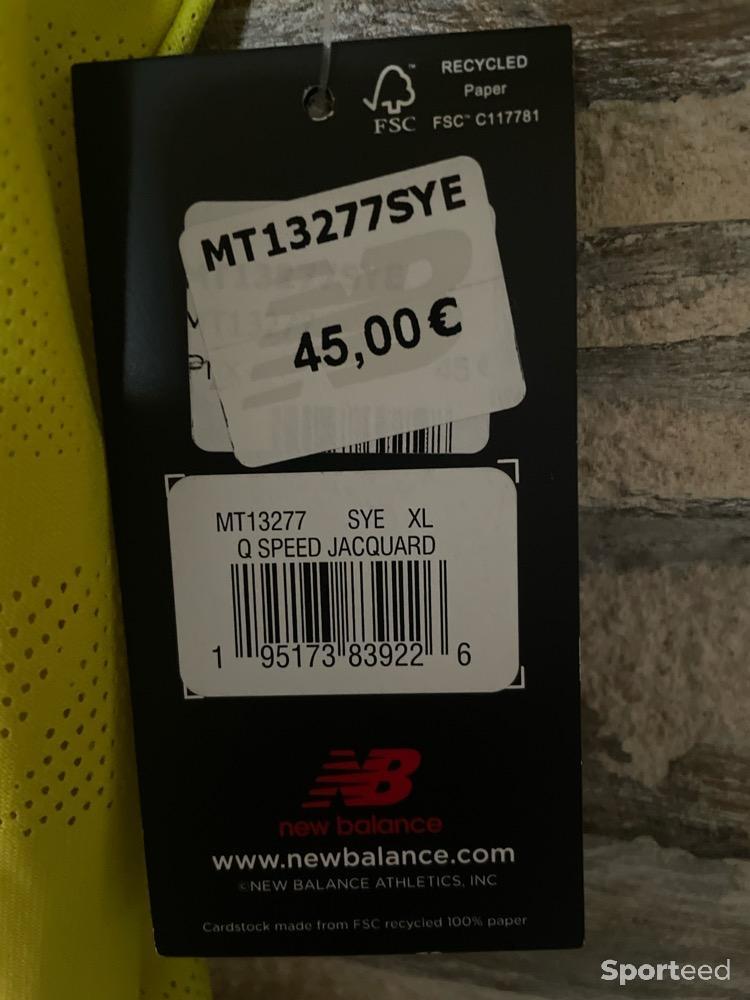 Vélo route - T-shirt New Balance Running MT13277SYE - photo 3