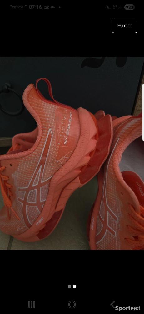 Course à pied route - asics gel kinsei blast 2 - photo 2