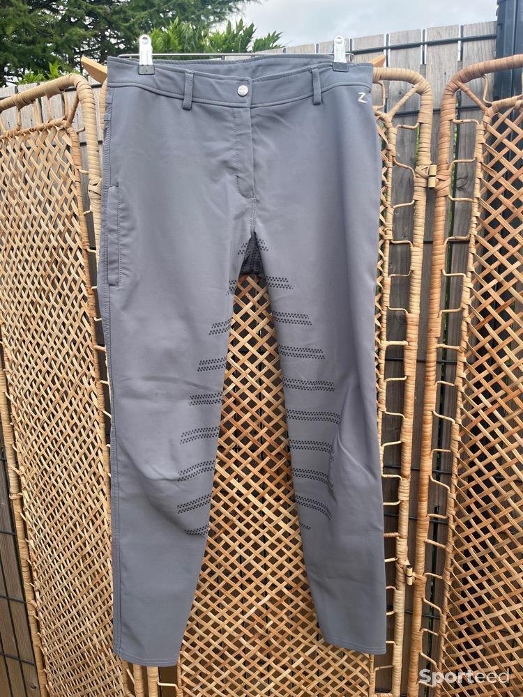 Equitation - Pantalon d’équitation Horze gris 40 - photo 2