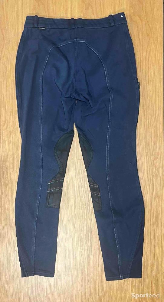 Equitation - Pantalon d’équitation Fouganza marine M - photo 2
