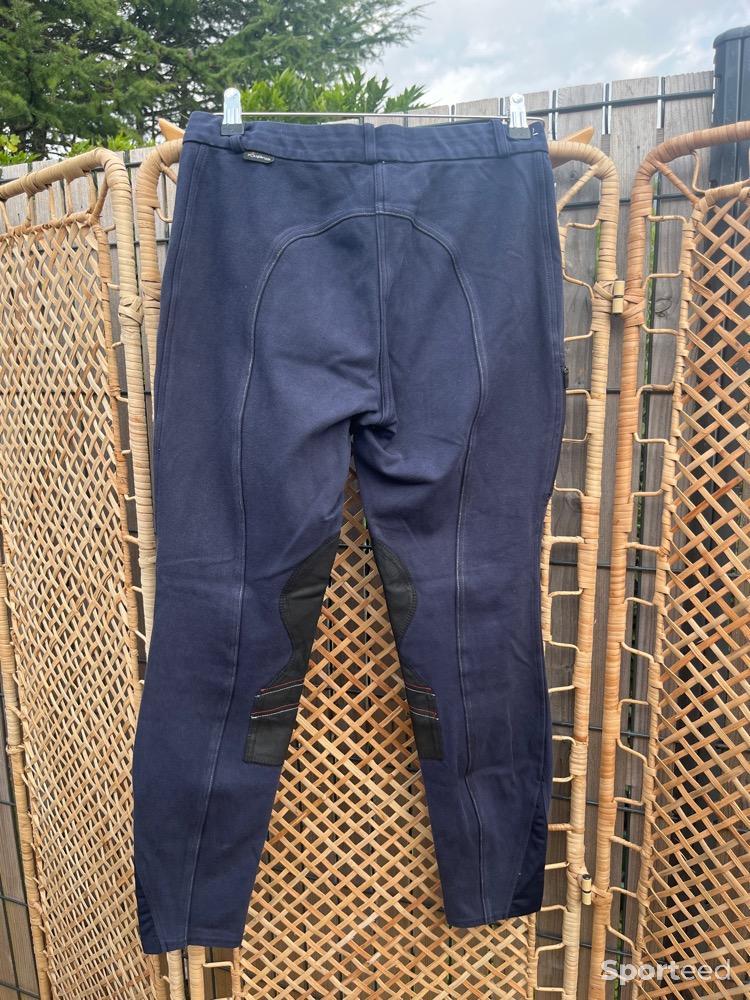 Equitation - Pantalon d’équitation Fouganza marine M - photo 3
