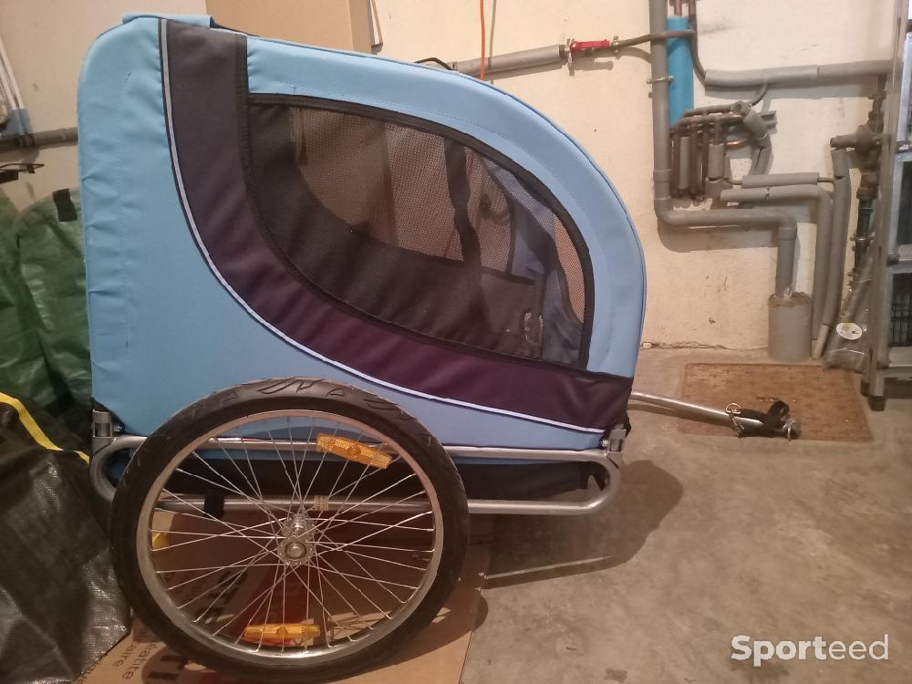 Vélo loisir / urbain - Remorque de vélo pour chien  - photo 2