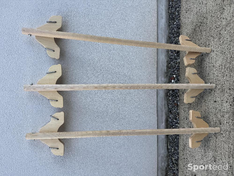 Gymnastique - 3 MINI-BARRE BOIS - 130 x 4 cm (LxØ) - GYMNOVA - photo 1