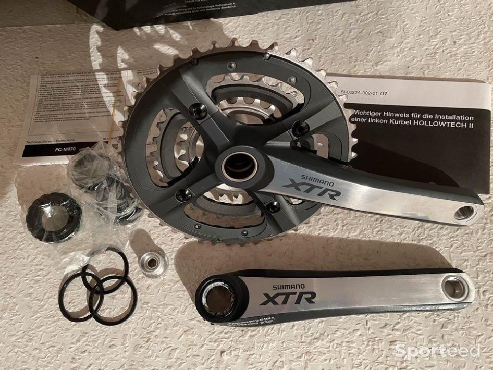 Vélo tout terrain - VTT - Pédalier Shimano XTR FC-M970 3/10 - photo 2